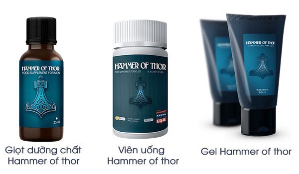 Dưỡng chất Hammer Of Thor thực phẩm chức năng tăng cường sinh lý