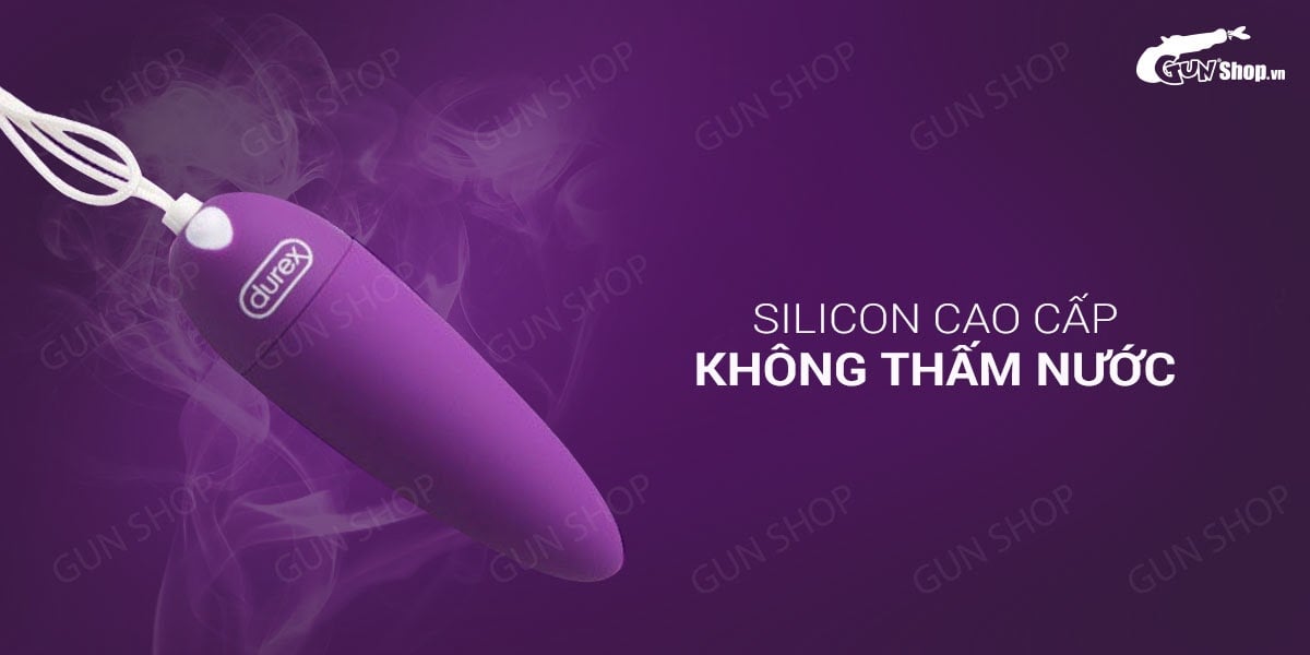 Trứng rung Durex S-Viber Bullet 15 cao cấp, thiết kế nhỏ gọn hiện đại