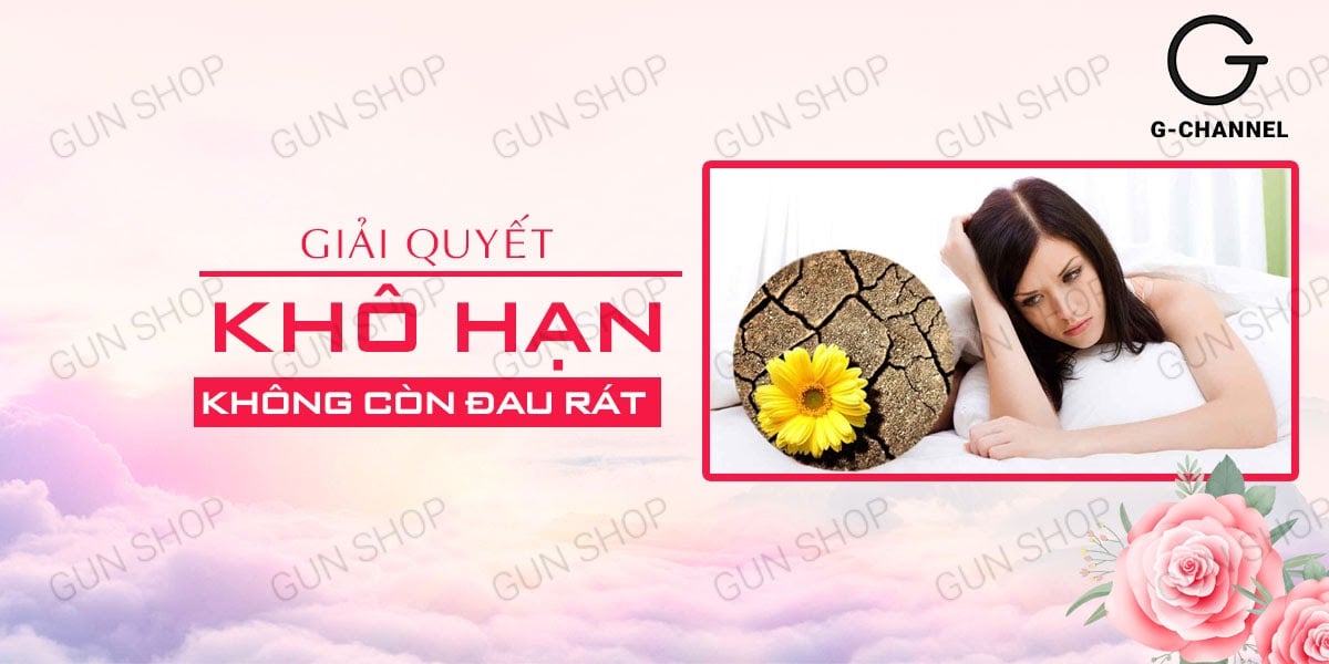 Gel bôi trơn Cokelife hương hoa hồng massage tăng khoái cảm thăng hoa