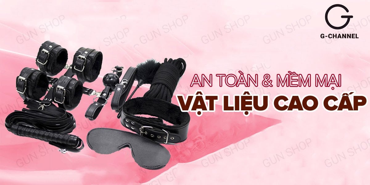 Bộ dụng cụ roi da BDSM hỗ trợ tình dục tăng khoái cảm mãnh liệt