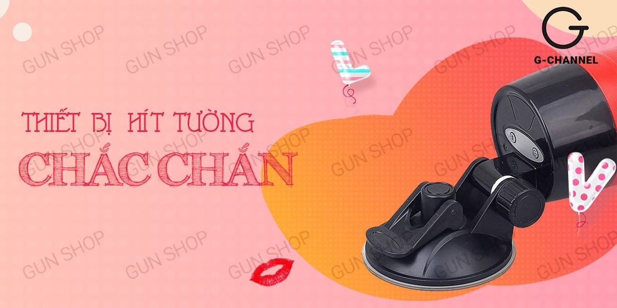 Âm đạo giả Baile Crazy Bull Red Flora dính tường 12 chế độ rung