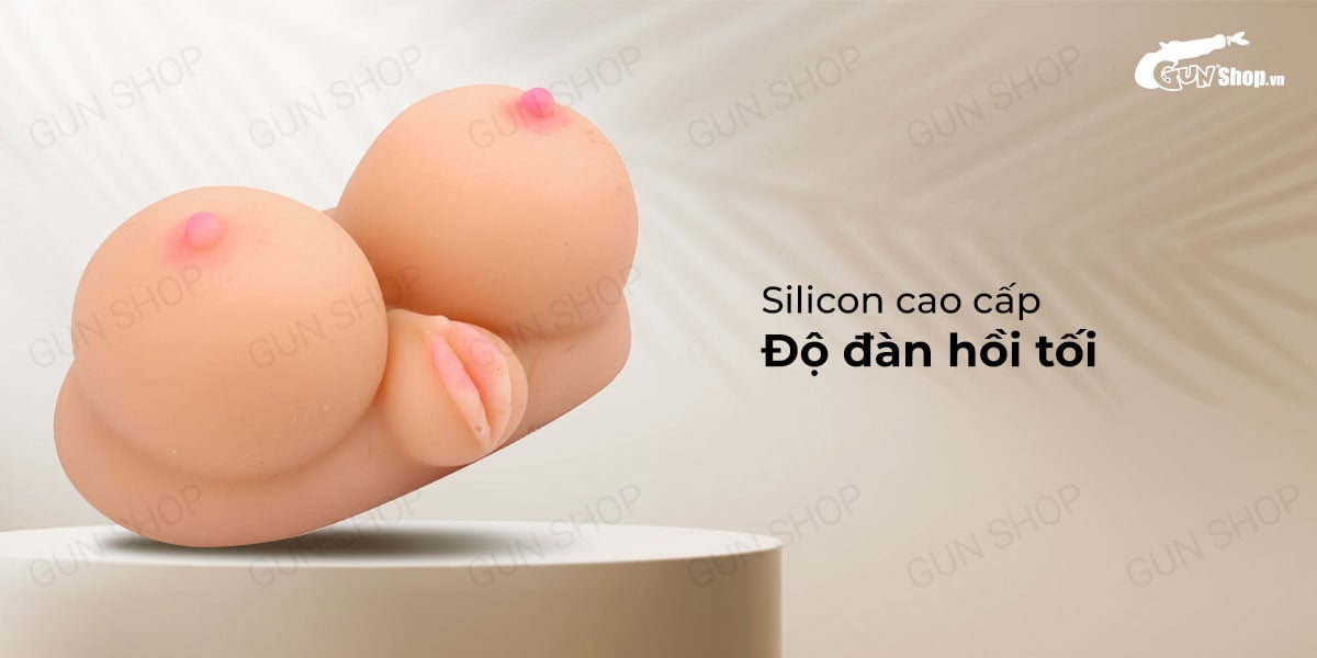 Ngực giả âm đạo silicon cao cấp mềm mịn thỏa mãn ham muốn nam