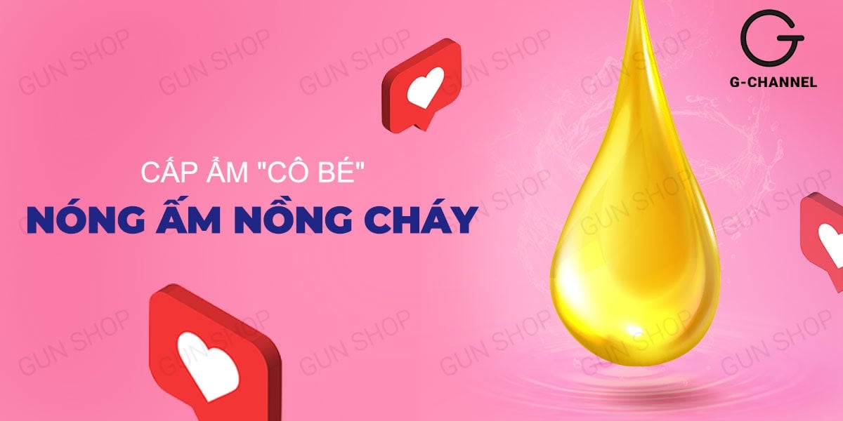 Gel bôi trơn Shell Love 50ml tăng khoái cảm nữ chứa collagen tự nhiên se khít