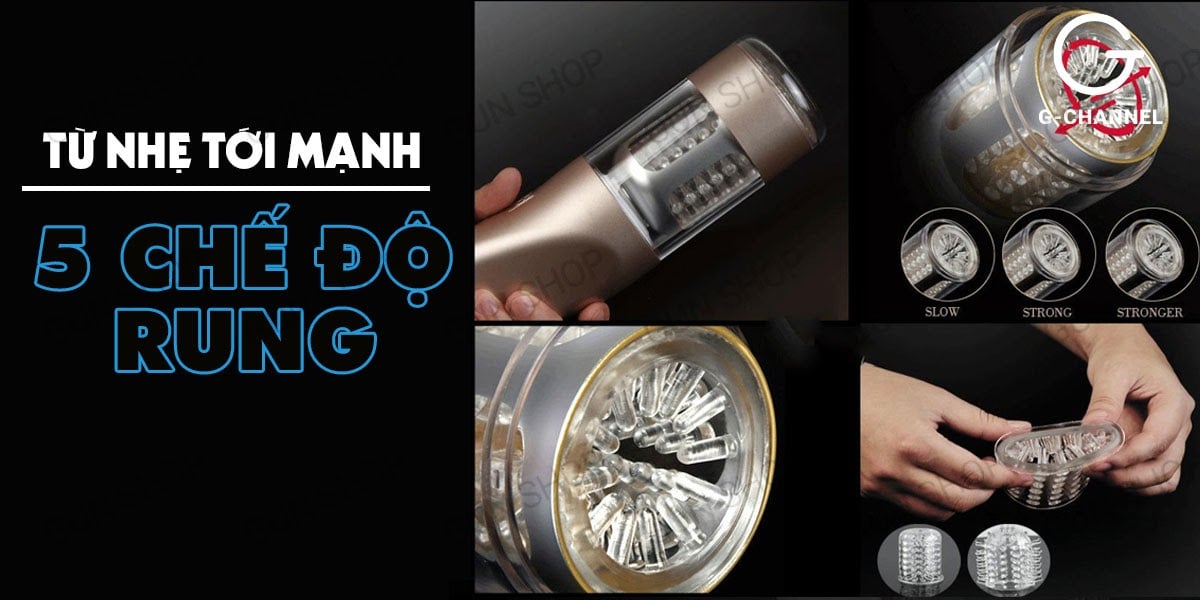 Âm đạo giả Ailighter Katerina 2 đa chế độ rung xoay sạc tiện dụng Âm đạo giả Ailighter Katerina 2 đa chế độ rung xoay sạc tiện dụng