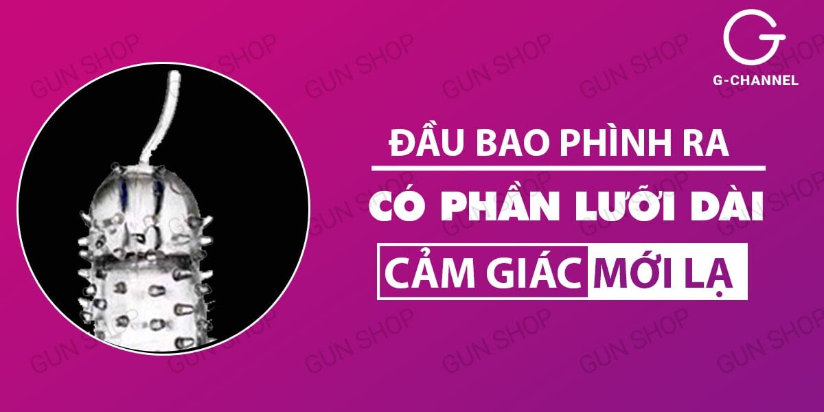 Bao cao su đôn dên Baile sâu róm tăng kích thước và khoái cảm