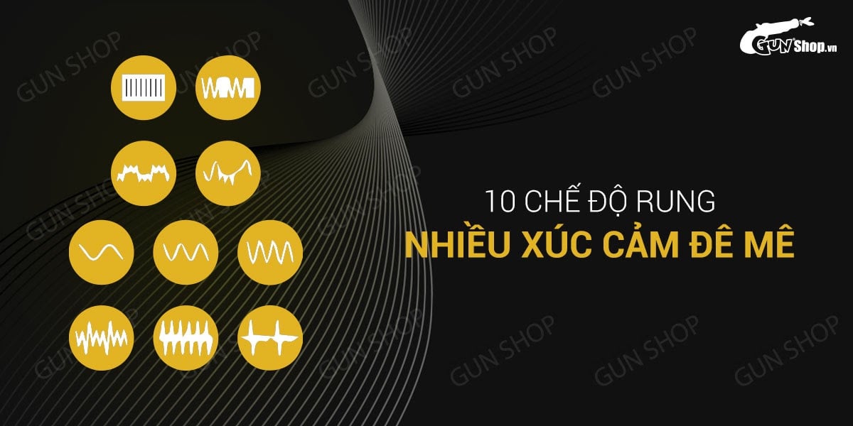 Que rung Lovetoy P-Spot Plug kích thích hậu môn 10 chế độ rung đa dạng Que rung Lovetoy P-Spot Plug kích thích hậu môn 10 chế độ rung đa dạng