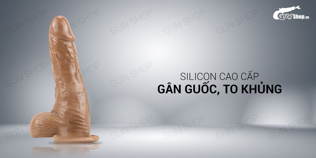 Dương vật giả dính tường 7 chế độ rung Loveaider Africa Cowboy sắc nét