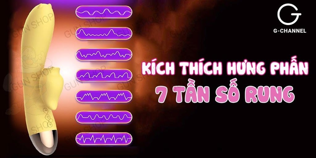 Dương vật giả rung kép Leten Wonderful sạc điện khoái cảm đa chế độ