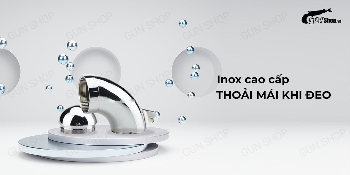 Khóa dương vật inox cao cấp Va1 đồ chơi tình dục kích thích cảm giác mới