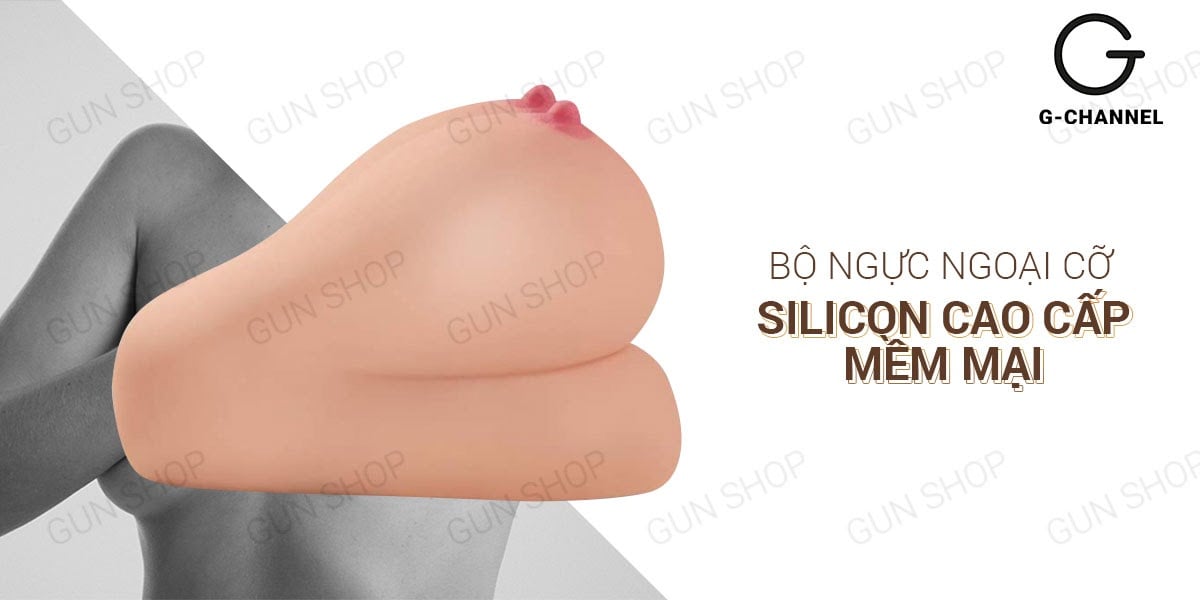 Ngực giả âm đạo hậu môn silicon 3kg mềm mịn thỏa mãn sinh lý nam