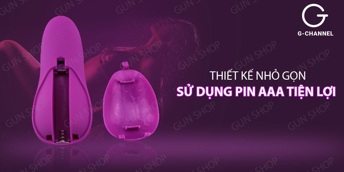 Trứng rung điều khiển từ xa Man Nuo 10 chế độ rung đôi cho cảm giác thăng hoa