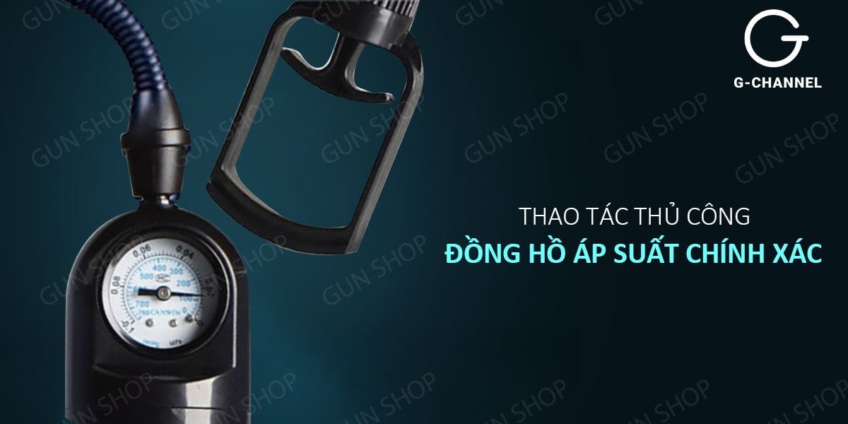 Máy tập dương vật Evo Penis Pump kéo tay tăng kích thước hiệu quả