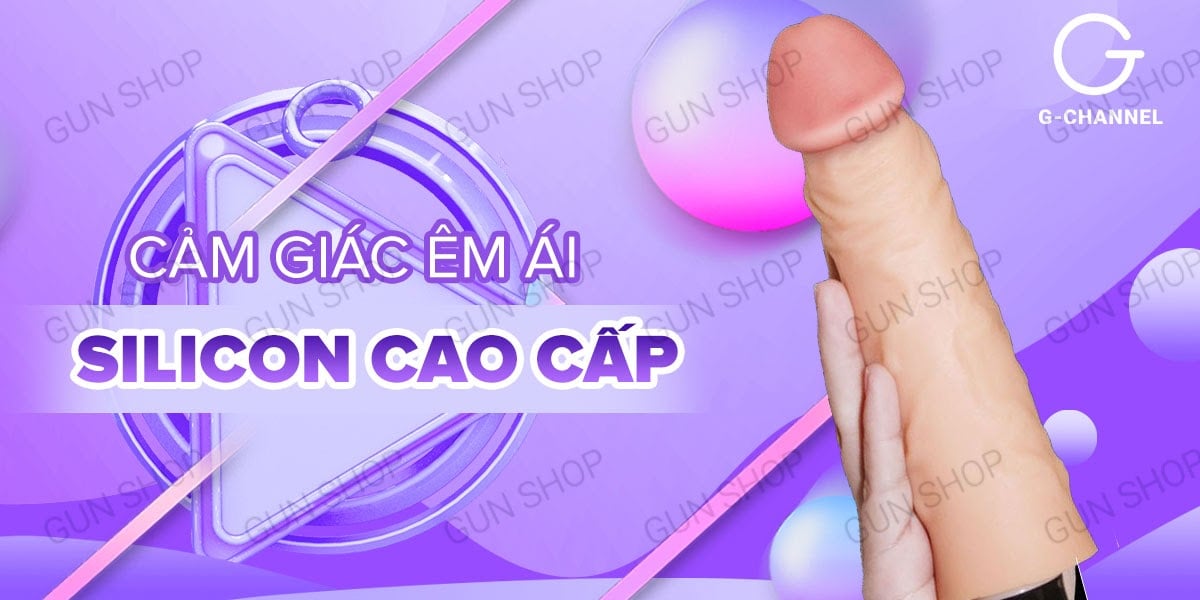 Dương vật giả Lovetoy Real Softee rung 10 chế độ pin tiện dụng