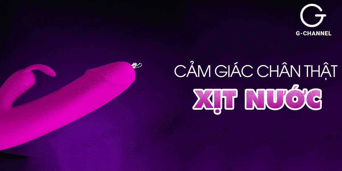 Dương vật giả Pretty Love Henry sạc điện xịt nước 12 chế độ rung