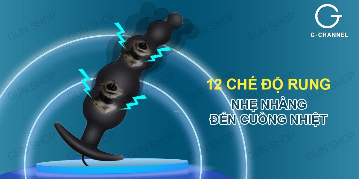 Trứng rung hậu môn Pretty Love 12 chế độ rung cao cấp kích thích cực mạnh Trứng rung hậu môn Pretty Love 12 chế độ rung cao cấp kích thích cực mạnh