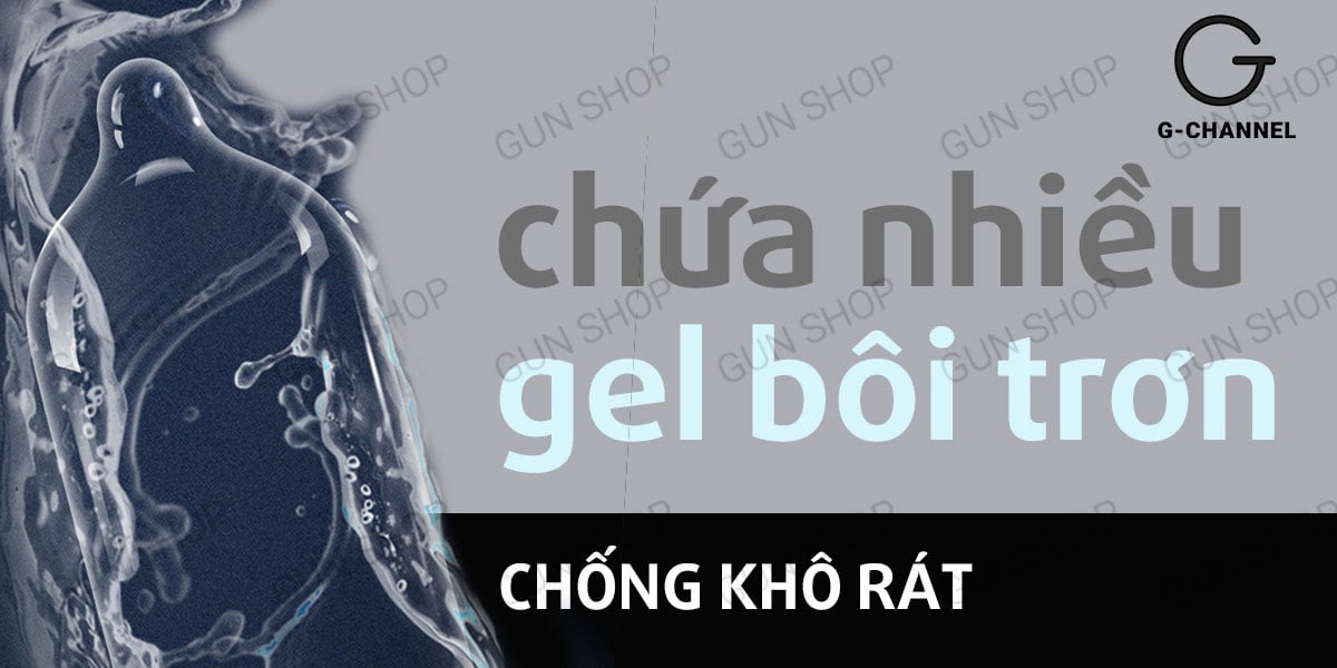 Bao cao su Kimono Xám mỏng 0.03mm chất lượng cao cảm giác thật