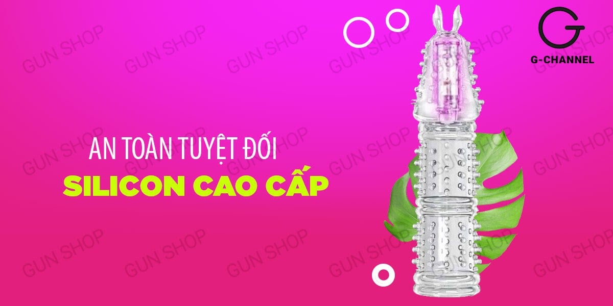 Bao cao su đôn dên rung Yeain Bumblebee tăng kích thước, cảm giác chân thật