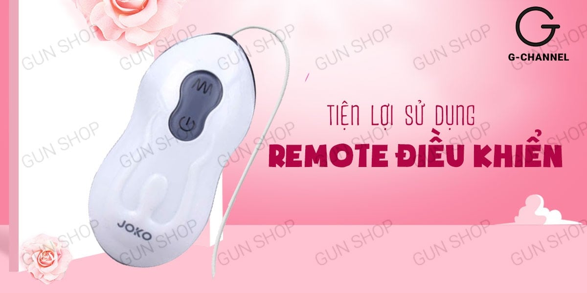 Trứng rung càng cua Joko silicon nhiều chế độ rung pin Trứng rung càng cua Joko silicon nhiều chế độ rung pin