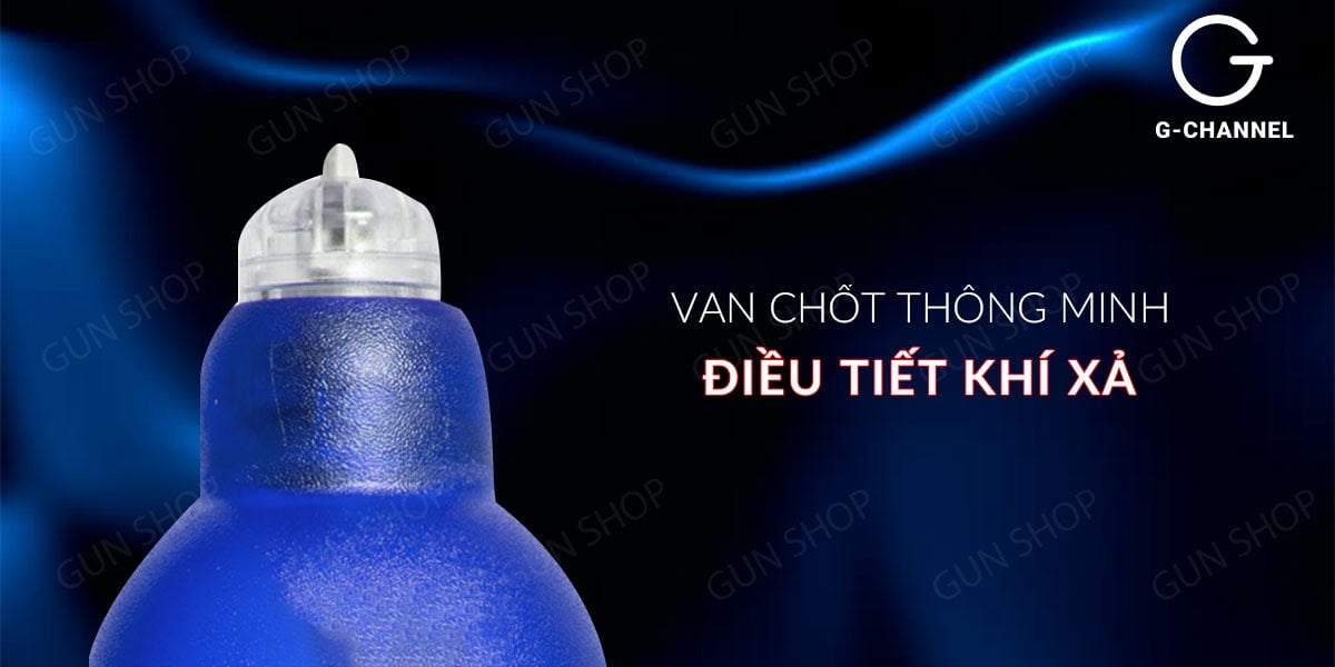 Máy tập tăng kích thước dương vật Hydromax X40 dùng áp suất nước an toàn