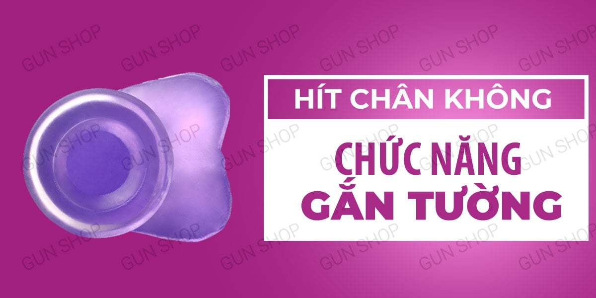 Dương vật giả dính tường Lovetoy Jelly Studs chất liệu mềm mại chắc chắn