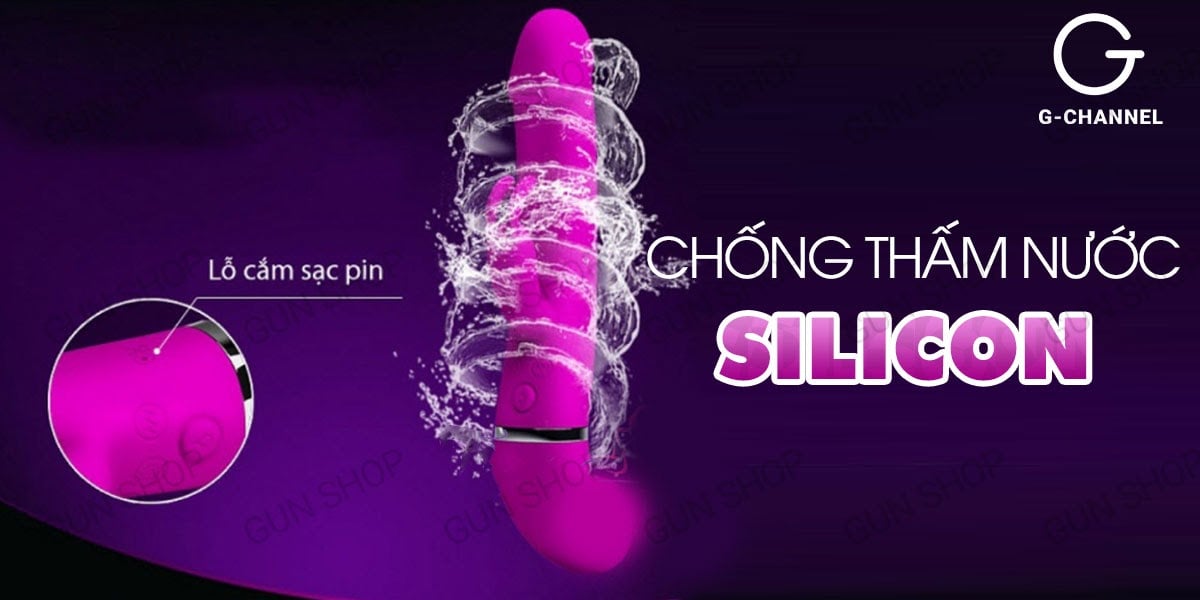 Dương vật giả Pretty Love Henry sạc điện xịt nước 12 chế độ rung