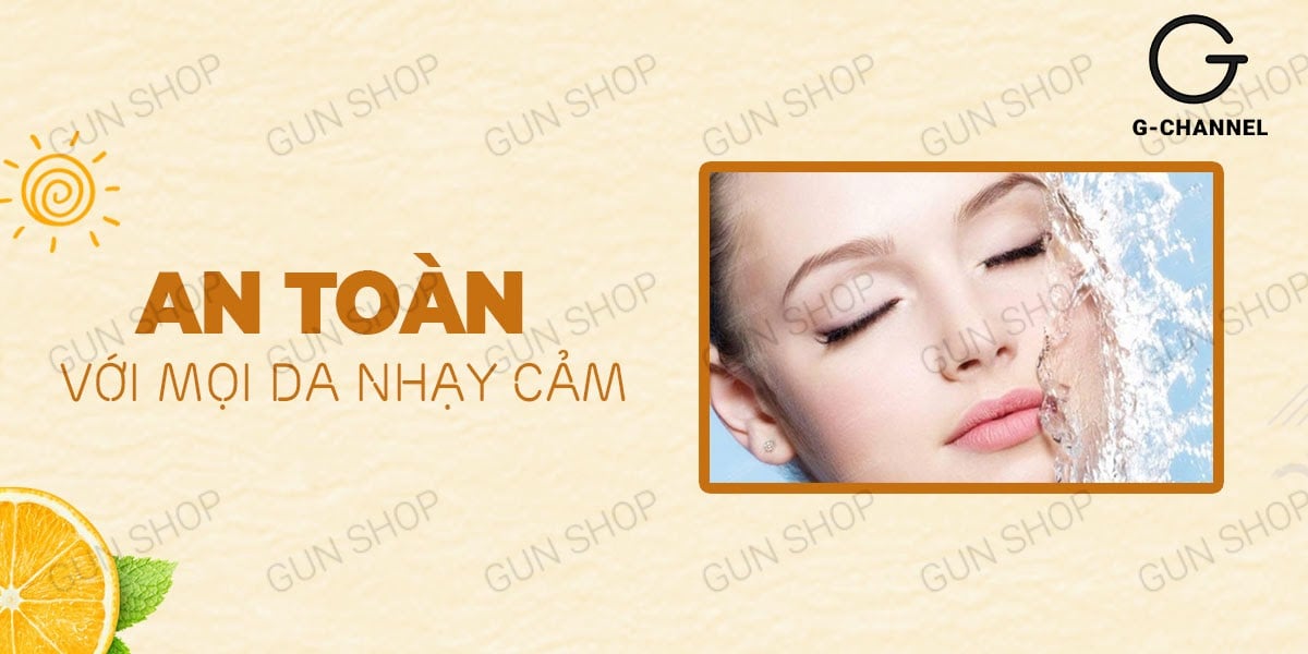 Gel bôi trơn hương chanh Silk Touch 100ml mượt mà cùng yêu ngọt ngào