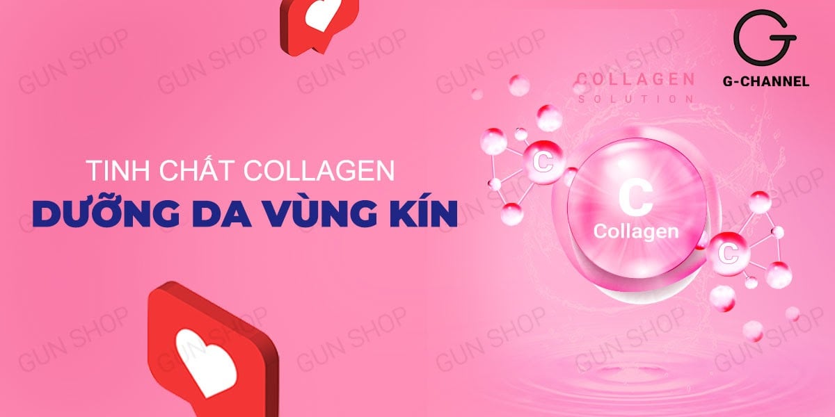 Gel bôi trơn Shell Love 50ml tăng khoái cảm nữ chứa collagen tự nhiên se khít