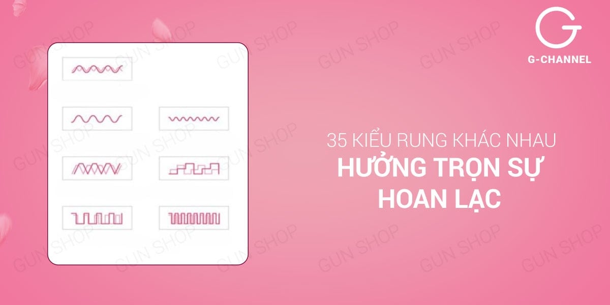 Dương vật giả Svakom Trysta Pink 35 tần số rung sạc Dương vật giả Svakom Trysta Pink 35 tần số rung sạc