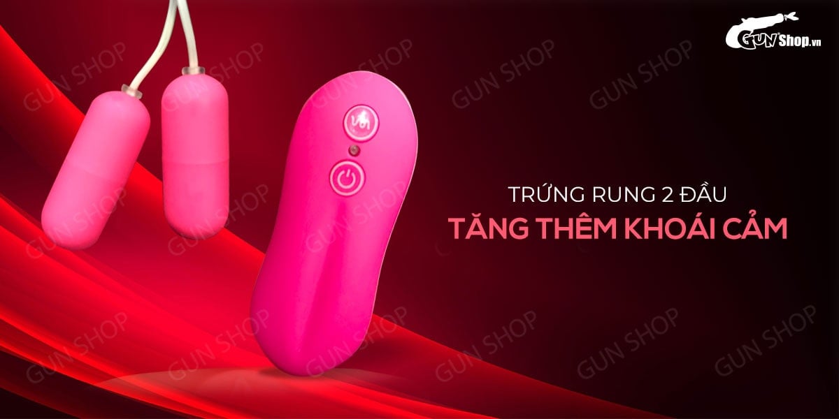 Ngực giả silicon trần kèm trứng rung 2 đầu mới nhất