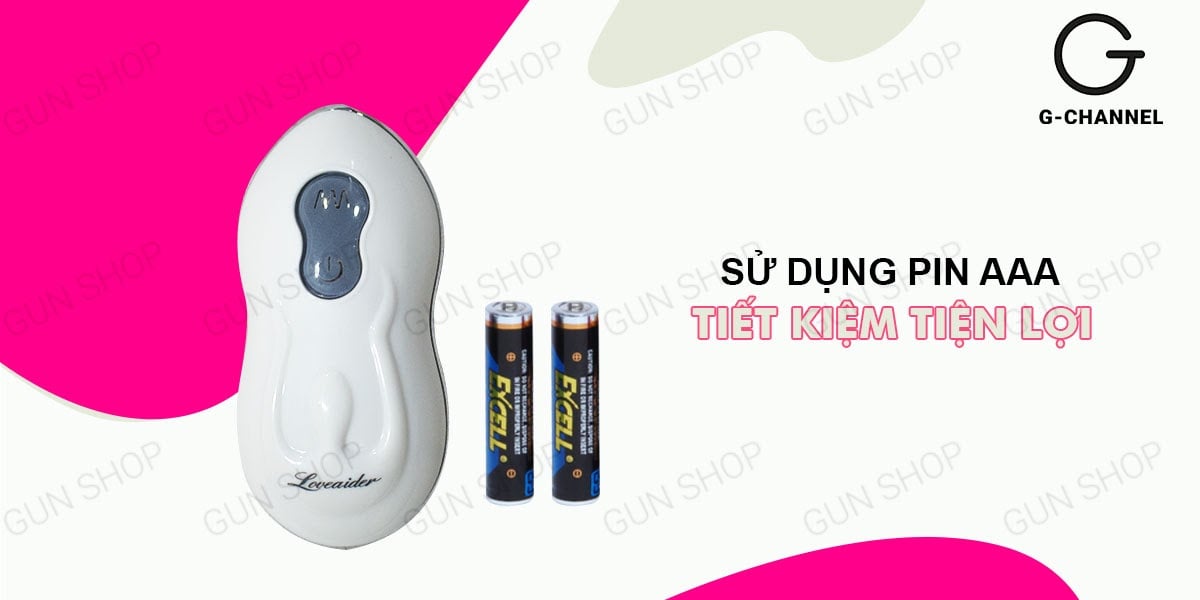 Dương vật giả điều khiển từ xa vỏ sò Loveaider Boyfriend thỏa mãn nữ