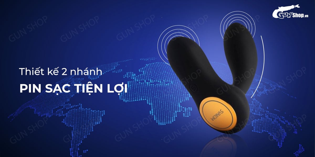 Dụng cụ kích thích hậu môn Svakom Vick 7 chế độ cao cấp sạc