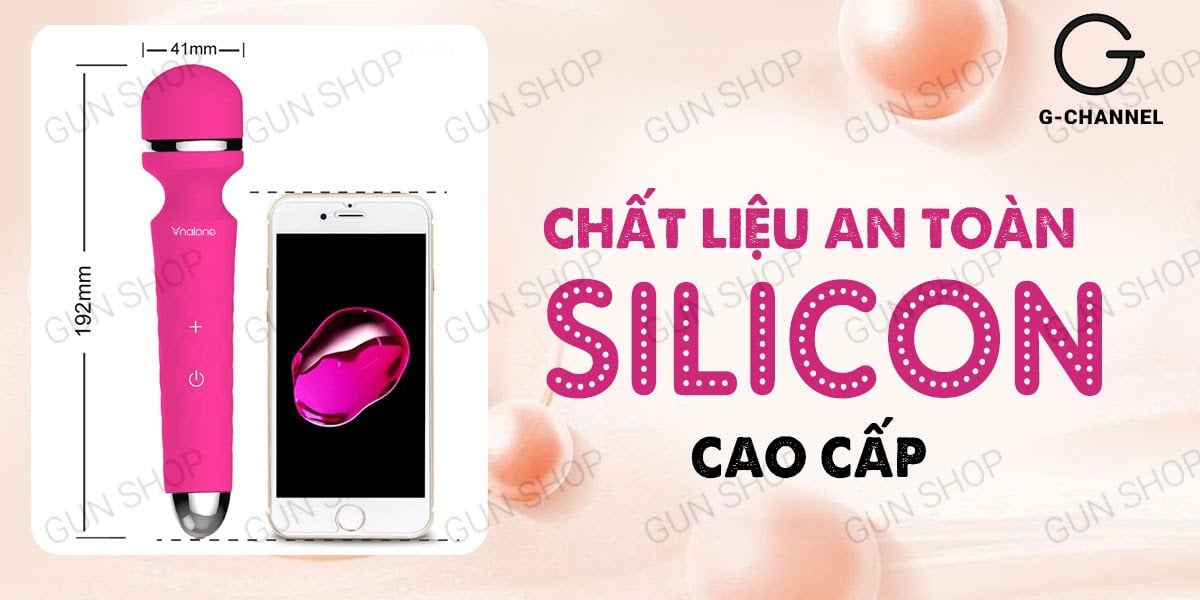 Máy massage Nalone Rock nhiều chế độ rung sạc điện cao cấp thăng hoa