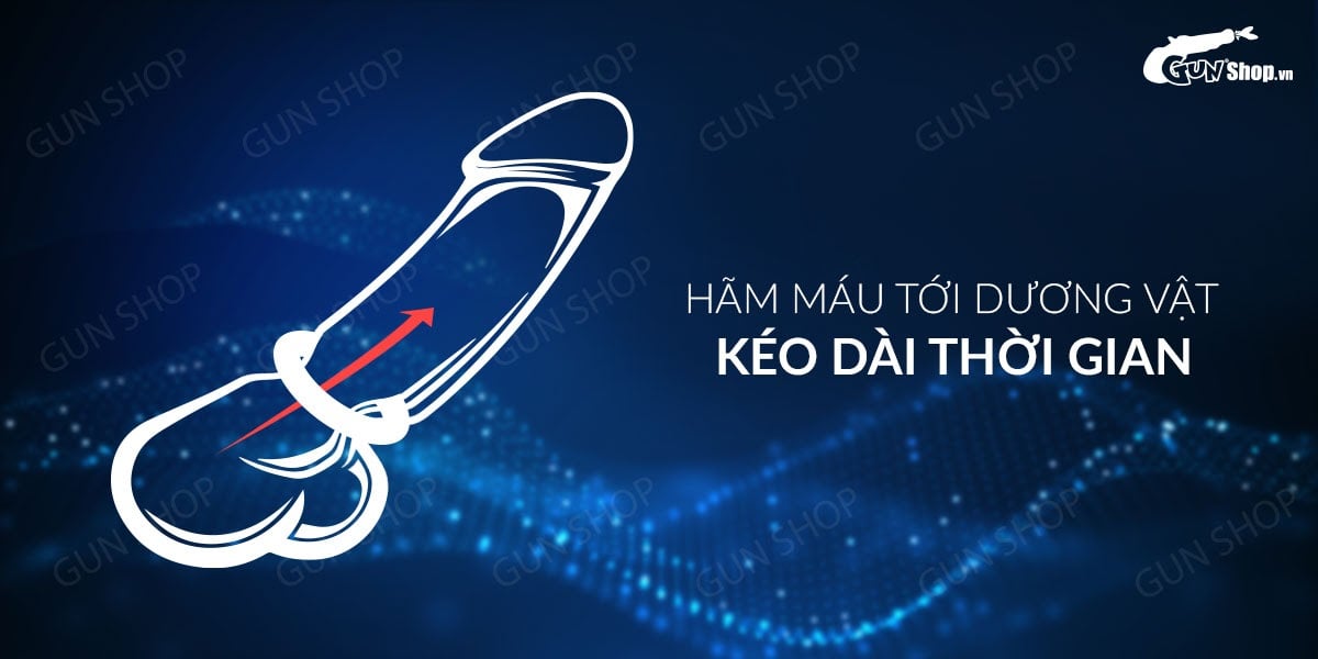 Vòng đeo dương vật Joker O trì hoãn xuất tinh kéo dài thời gian