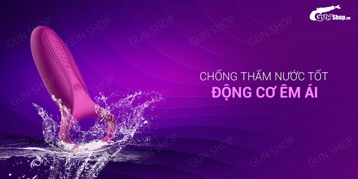Vòng rung Aphojoy 7 chế độ rung sạc tăng khoái cảm cho cặp đôi