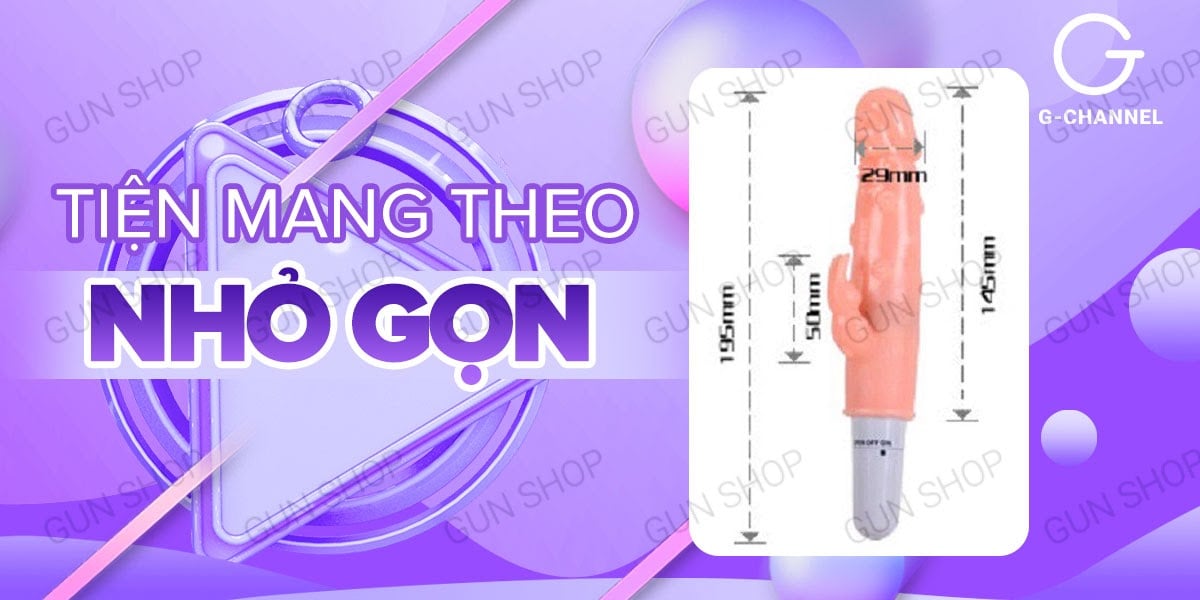 Dương vật giả rung nhỏ Vibrator thiết kế nhỏ gọn nhiều chế độ