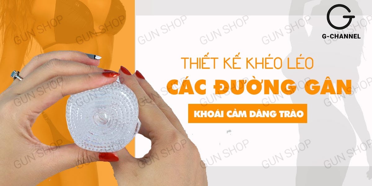 Âm đạo giả trong suốt Josens cho cảm giác thật, thoải mái tuyệt đối