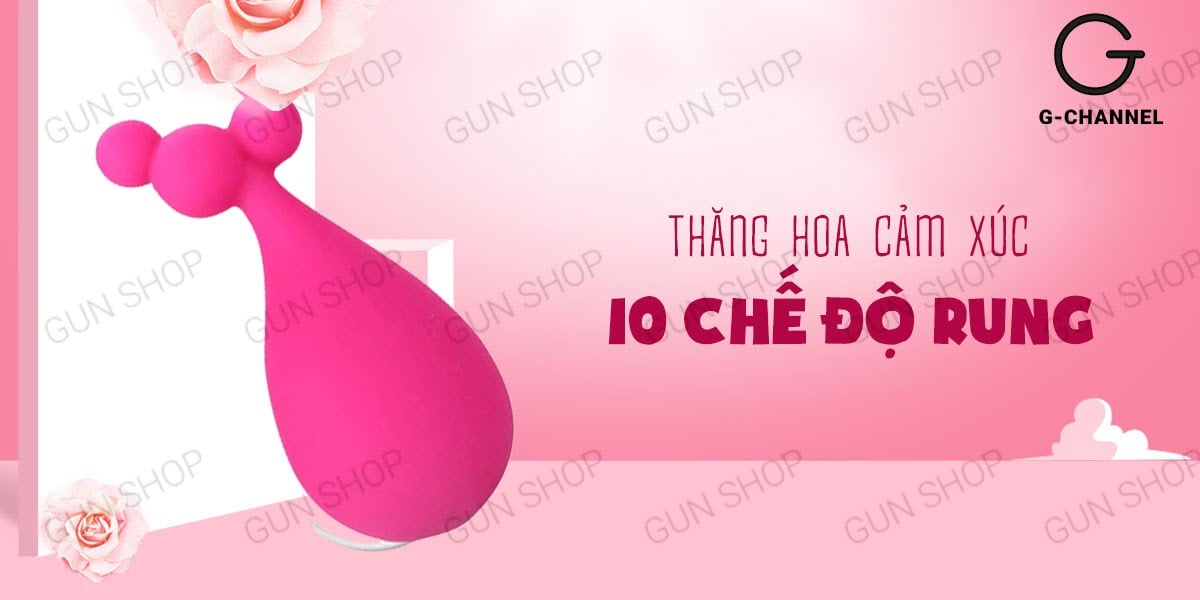 Trứng rung càng cua Joko silicon nhiều chế độ rung pin Trứng rung càng cua Joko silicon nhiều chế độ rung pin