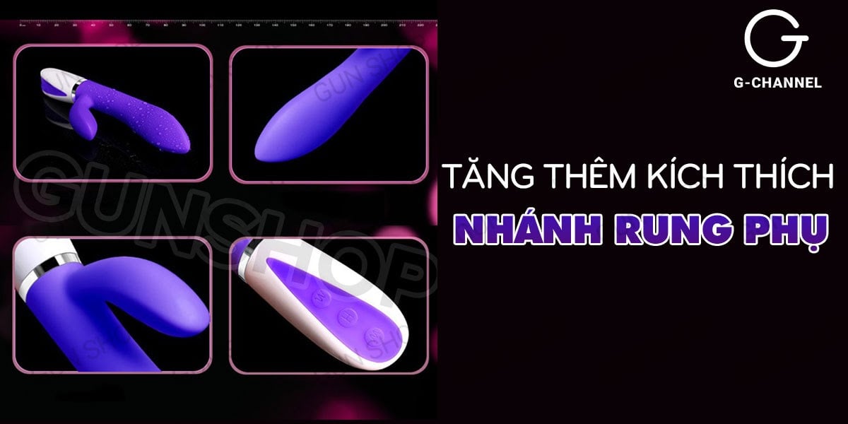 Dương vật giả Libo Summer Love 2 đầu rung nhiều chế độ sạc