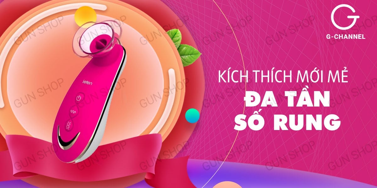  Đánh giá Máy rung massage kích thích âm đạo có lưỡi giả hút liếm - Leten Sucker hàng