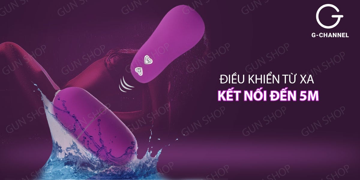 Trứng rung điều khiển từ xa Man Nuo 10 chế độ rung đôi cho cảm giác thăng hoa