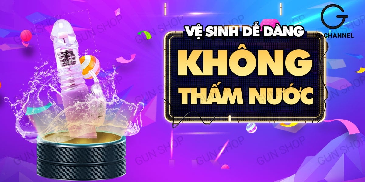 Dương vật giả Baile LCD Small nhánh rung 5 chế độ kích thích an toàn