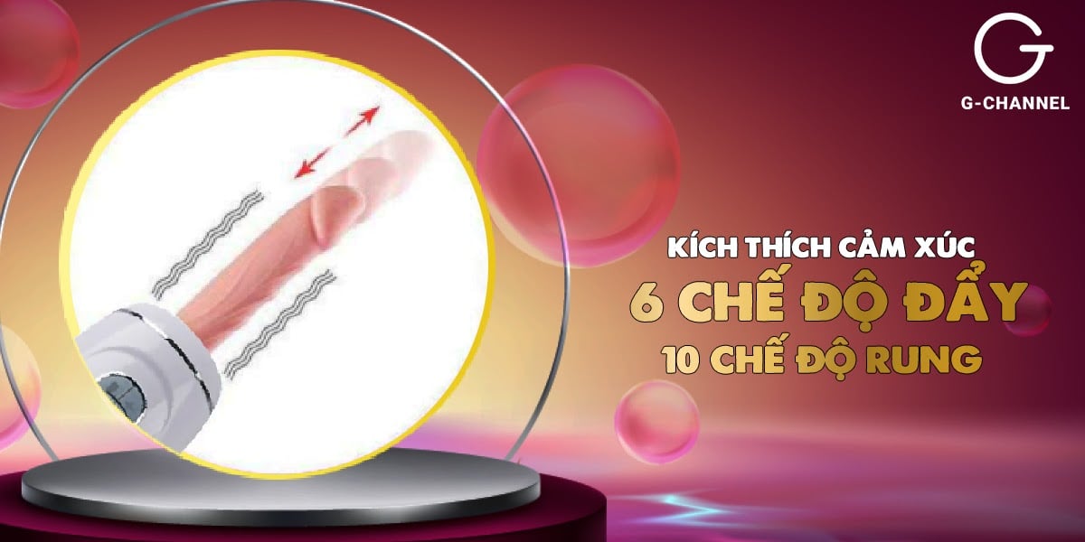 Dương vật giả Stroking Man III dính tường xoay 360 độ tỏa nhiệt Dương vật giả Stroking Man III dính tường xoay 360 độ tỏa nhiệt