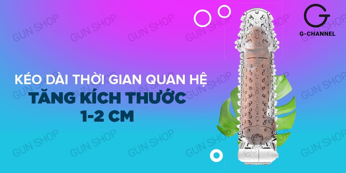 Bao cao su đôn dên rung Yeain Optimus Prime tăng kích thước