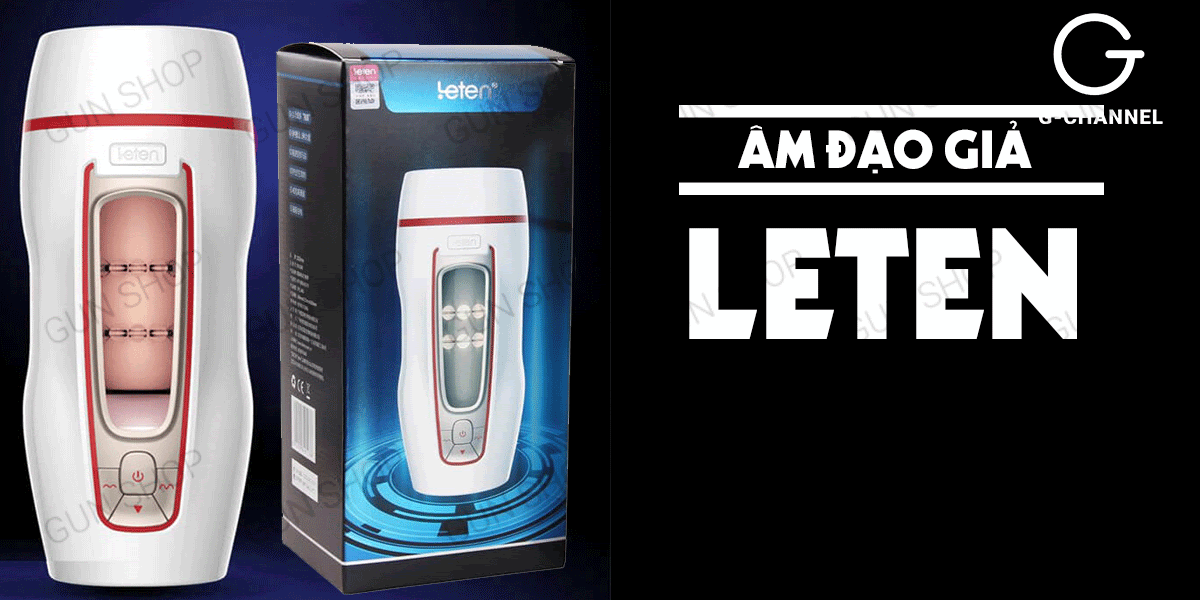 Âm đạo giả Leten Vagina Cup 7 chế độ rung sạc điện cực thực tế Âm đạo giả Leten Vagina Cup 7 chế độ rung sạc điện cực thực tế