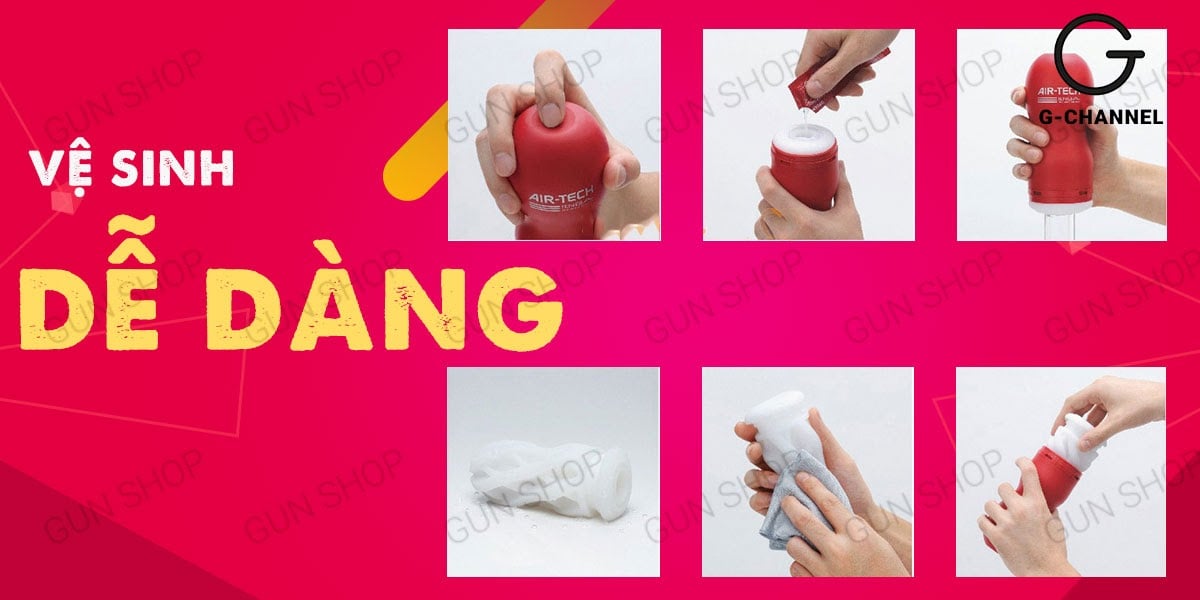 Âm đạo giả 2 đầu nhỏ gọn Tenga Double Hole Cup chính hãng