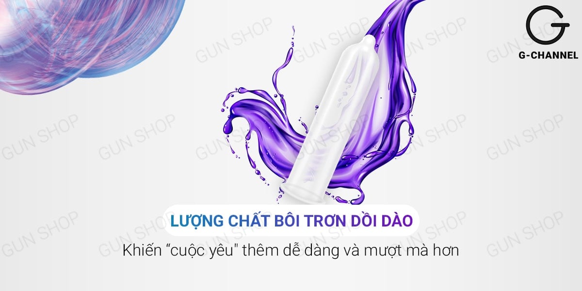 Bao cao su Shell Intense siêu mỏng 0.04mm trải nghiệm tuyệt vời