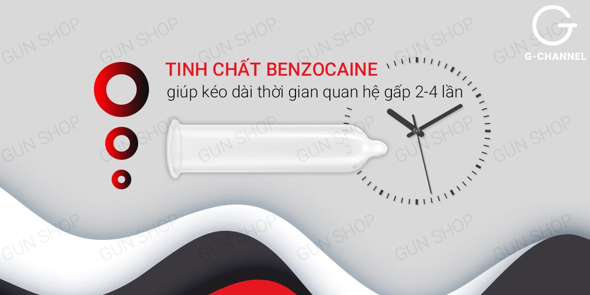Bao cao su Cá Ngựa kéo dài thời gian hộp 12 cái chống xuất tinh sớm
