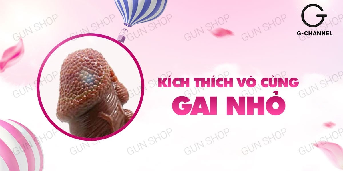 Bao cao su đôn dên rung Baile Braveman điểm nổi pin mạnh