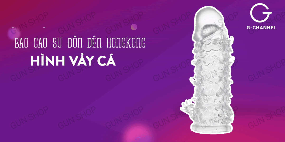 Bao cao su đôn dên Baile vảy cá tăng kích thước và khoái cảm