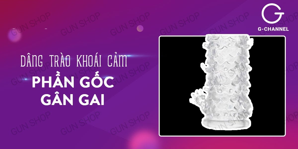 Bao cao su đôn dên Baile vảy cá tăng kích thước và khoái cảm